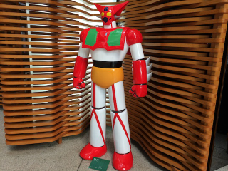 Illustration for article titled Robots, Modern Art, Star Wars Collide in Beijing's Glass Pyramid